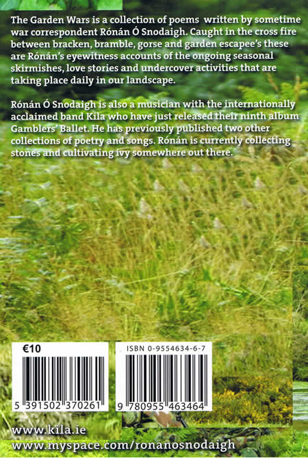The Garden Wars ISBN 0-9554634-6-7